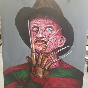 Freddy Krueger Painting