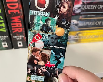 Vampire Bookmark | Lovely Rose, Reader, Gift, Bookmark, Book Accessories, Bookworm, Bookish, Edward