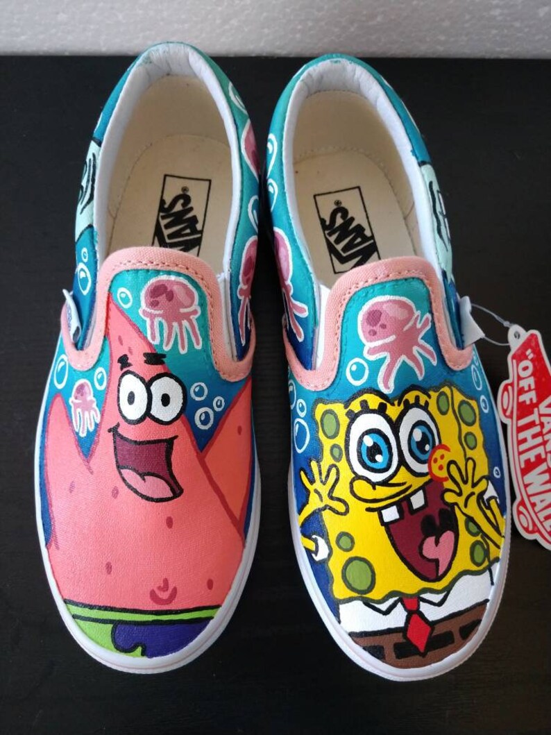 nickelodeon spongebob shoes