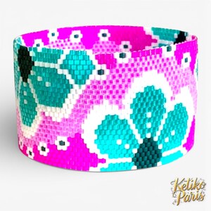 Patrón DIY de par de peyotes para la pulsera CARLA