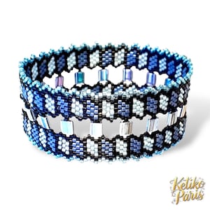 DIY ARIA Motifs Peyote pour bracelets bangles (ouverts ou fermés)