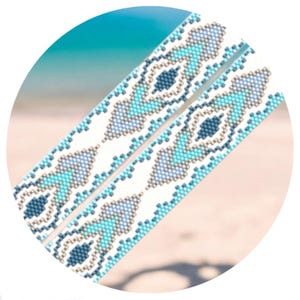 Odd and even count peyote pattern - CORFOU