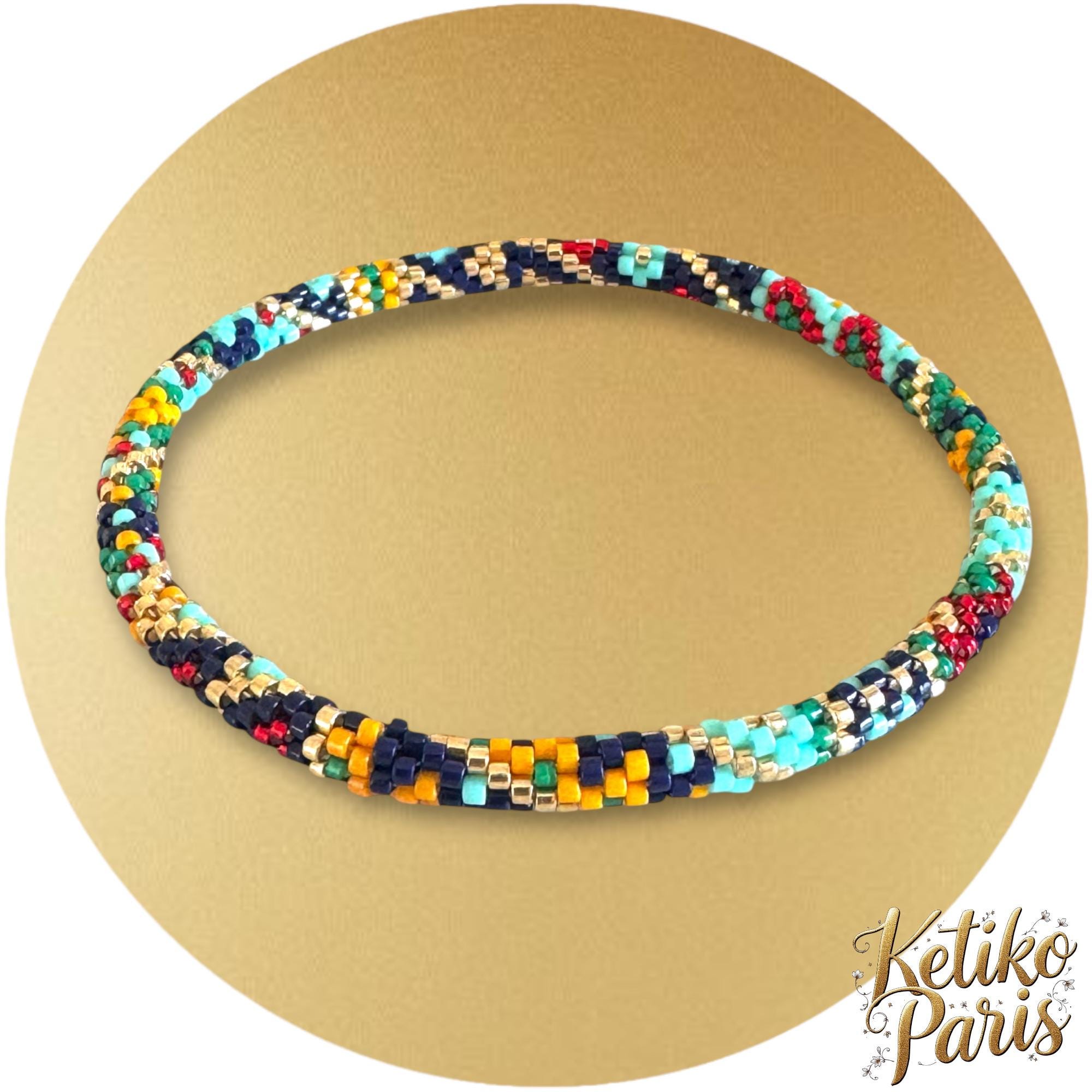 Carthage Pattern DIY CARTHAGE Peyote Patterns for Bangle (open or Closed) for Bracelet ...
