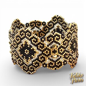 Diseños DIY de peyote para pulseras (abiertas o cerradas)