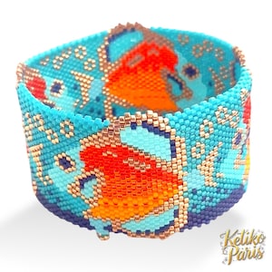 DIY TROPICAL FISH - Even count peyote pattern
