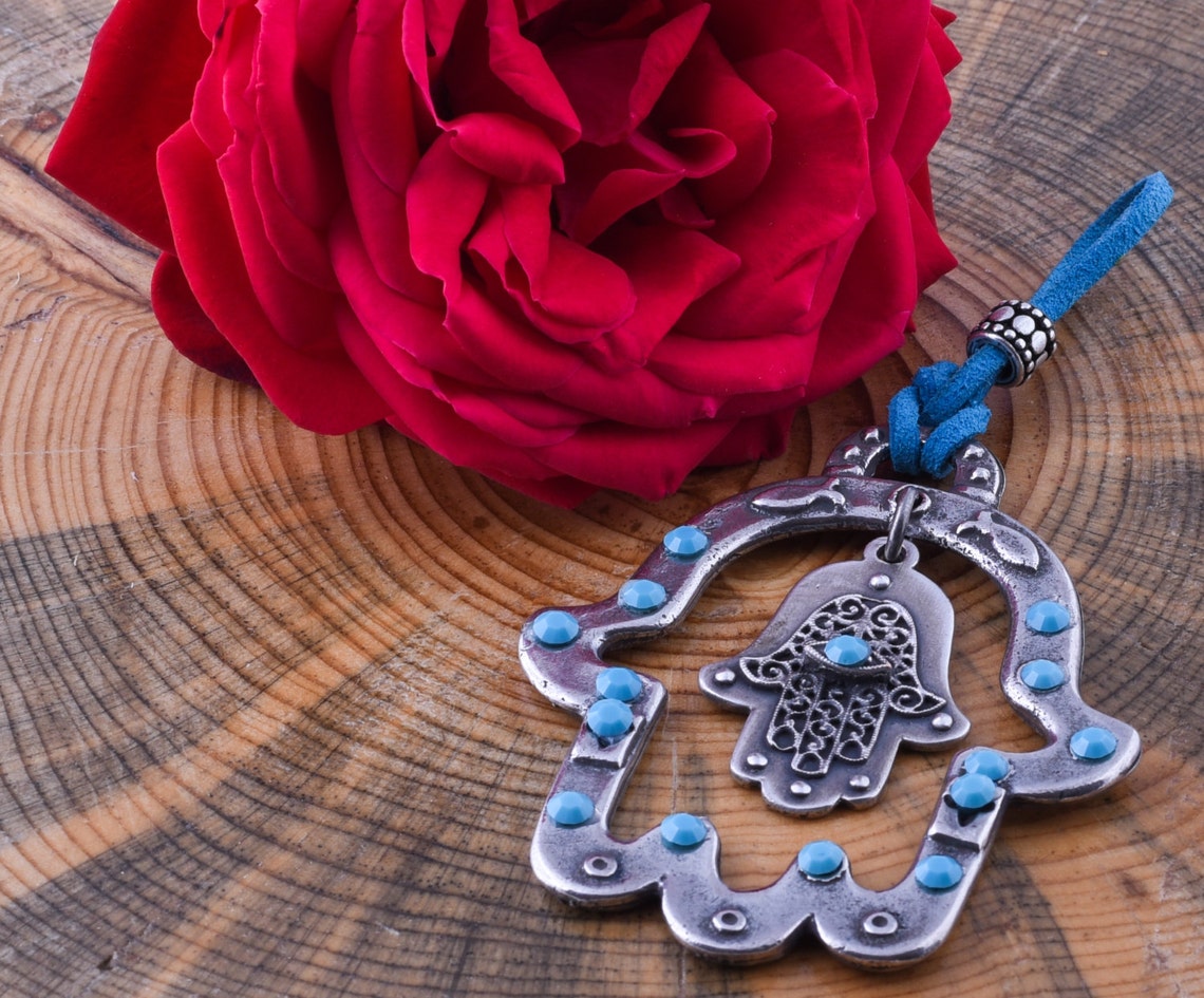 Hamsa Decor Hand Wall Hanging Hamsa Wall Luck Hamsa Hamsa Etsy Israel