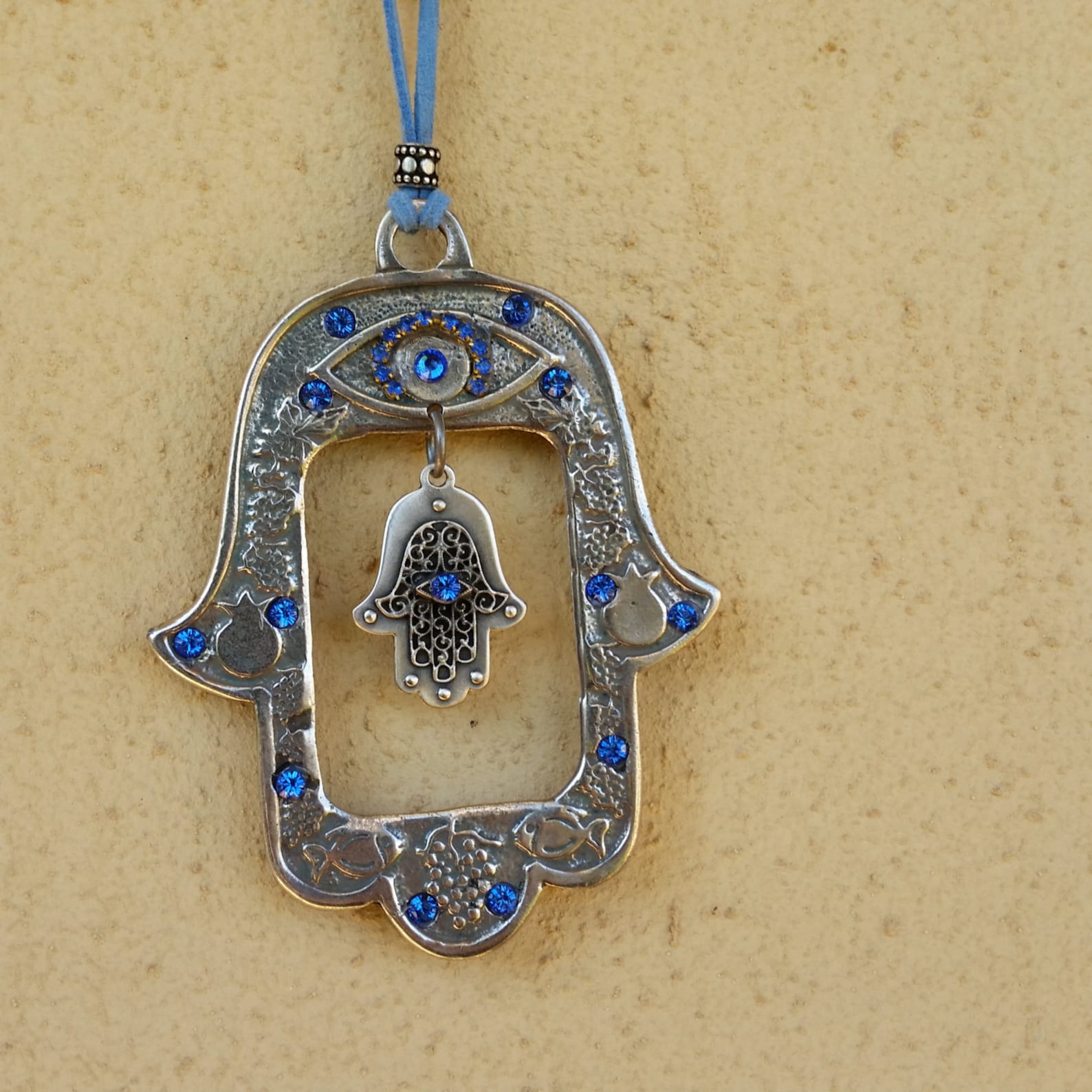 Hamsa Wall Art Handmade Hamsa Hamsa Home Decor Hamsa Etsy Israel