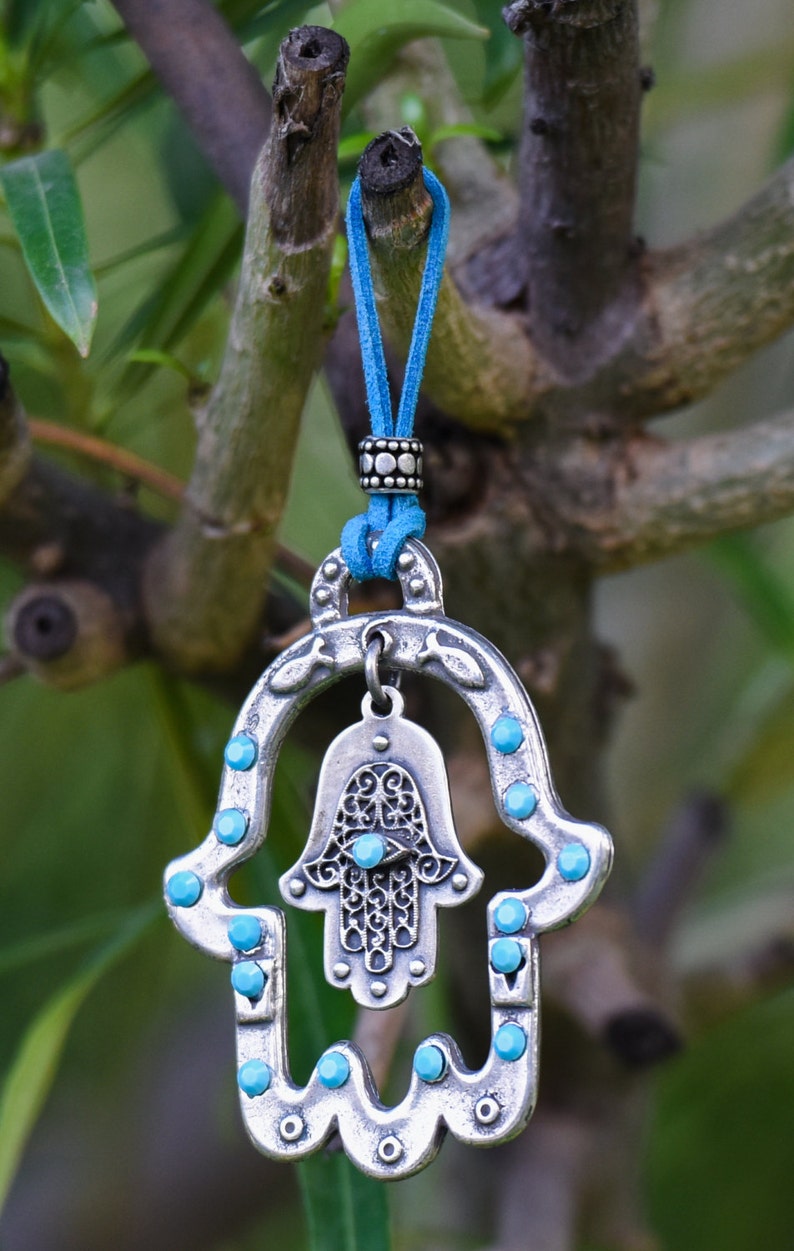 Hamsa Decor Hand Wall Hanging Hamsa Wall Luck Hamsa Hamsa Etsy Israel