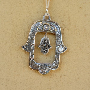 Hamsa, Hand Wall Hanging, Hamsa Gift, Blessing Home, Luck Hamsa, Hamsa ...