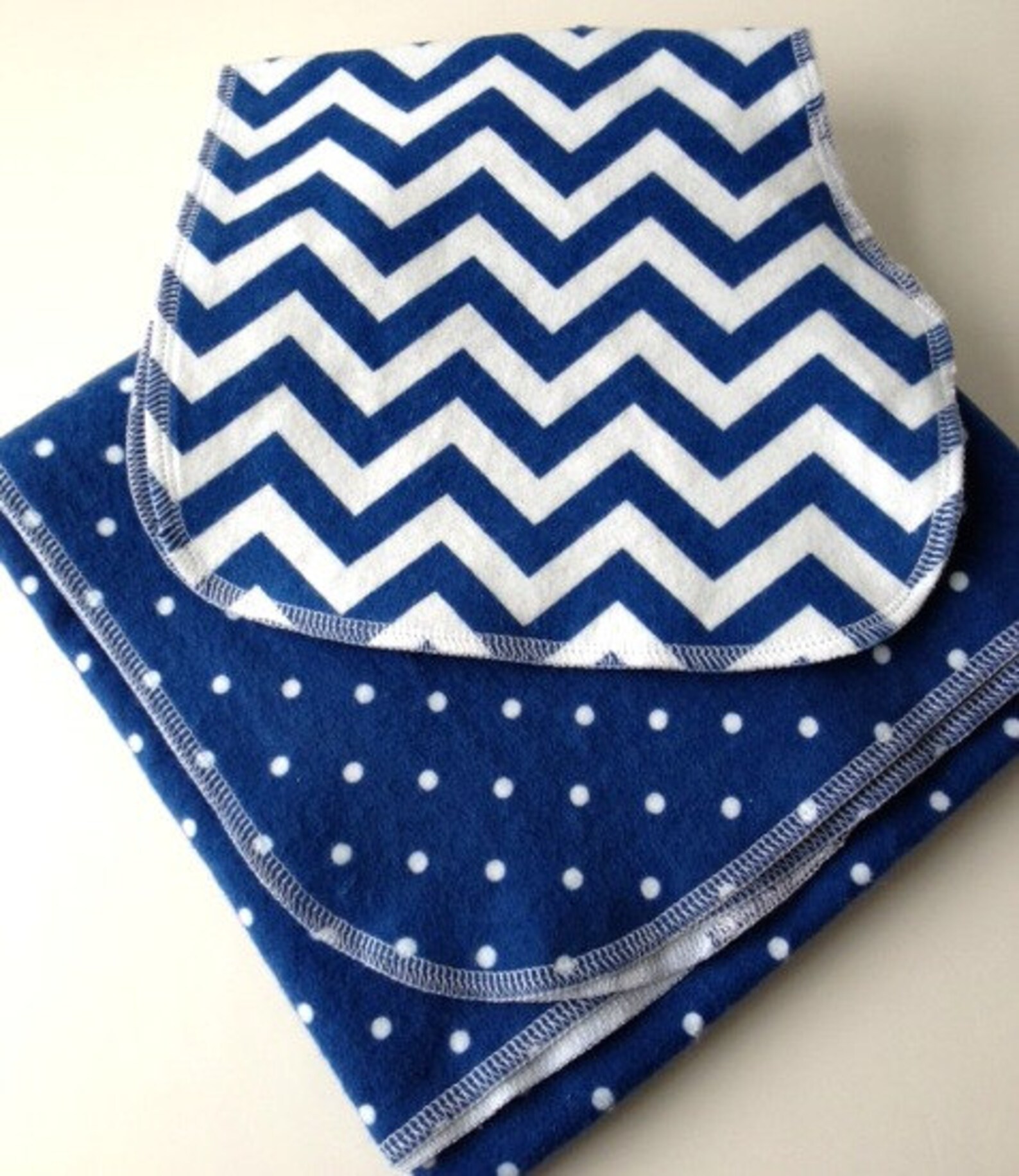 Baby gift set includes flannel swaddling blanket and large Etsy