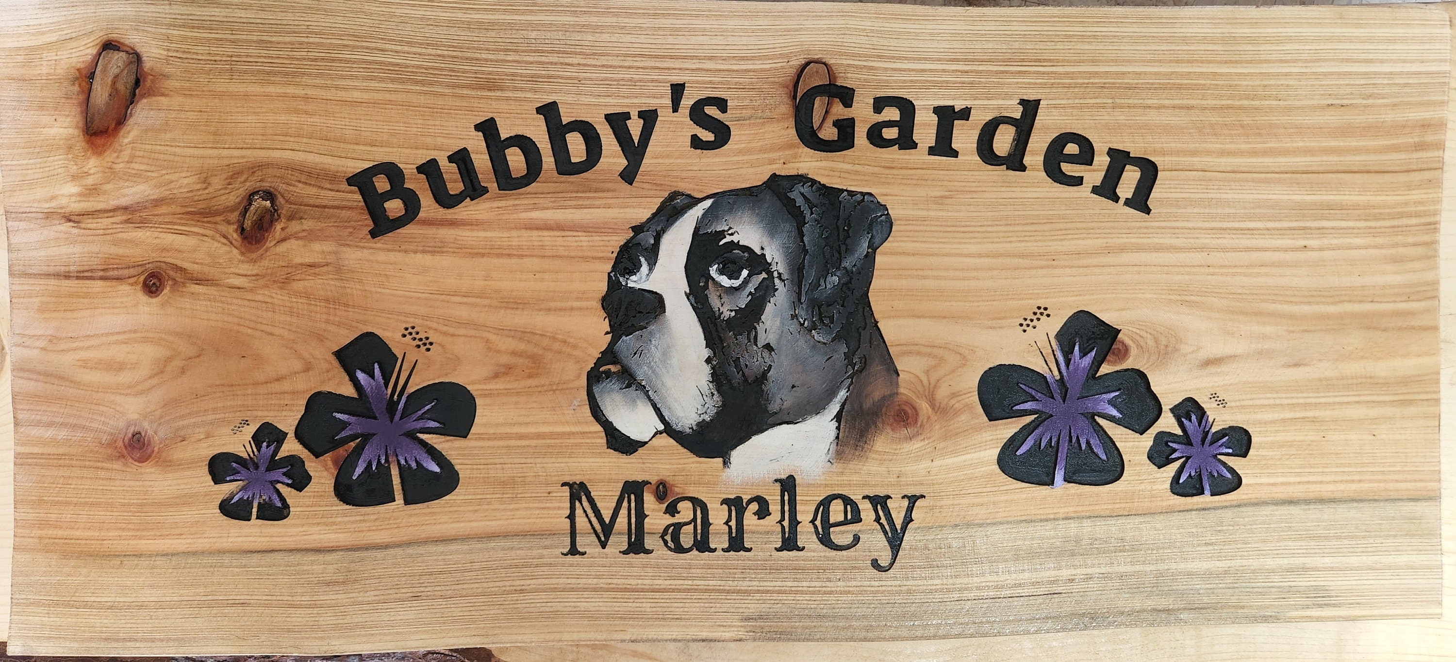 Pet Memorial Bench perfect for the Garden or Entryway Dog Etsy
