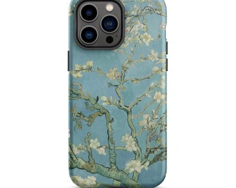 Almond Blossom Van Gogh Hard iPhone Case, iphone 13 case, iphone 13 pro max case, iphone 12 case, iphone 11 case cute, iphone 14 pro max