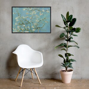 Almond Blossom Framed poster Vincent van Gogh | Almond blossoms, almond blossom print, almond blossoms art or almond blossoms print