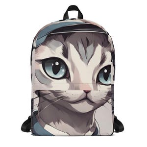 Anime Cat Style Backpack | Backpack for kids | Cool Backpack retro