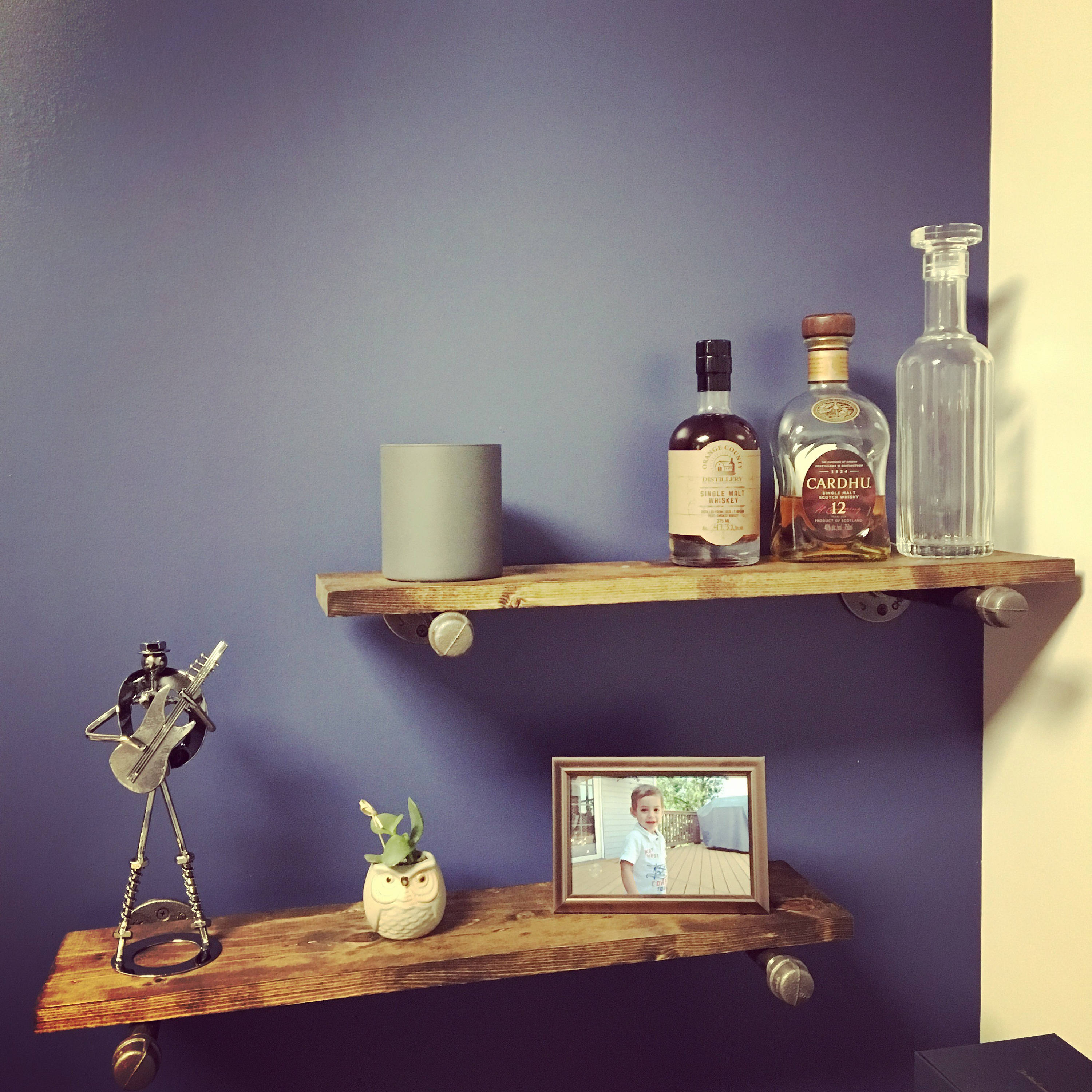 Estanterías de madera rústicas / industriales | Etsy