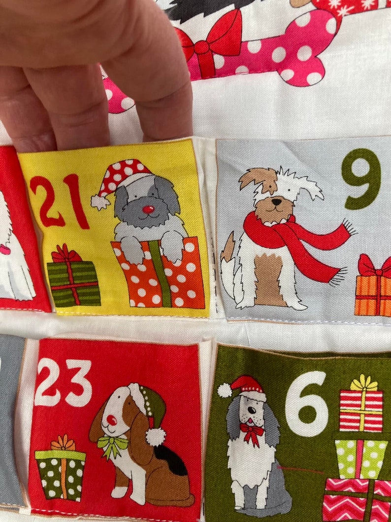 Dog Themed Advent Calendar. Countdown Christmas Christmas Etsy UK