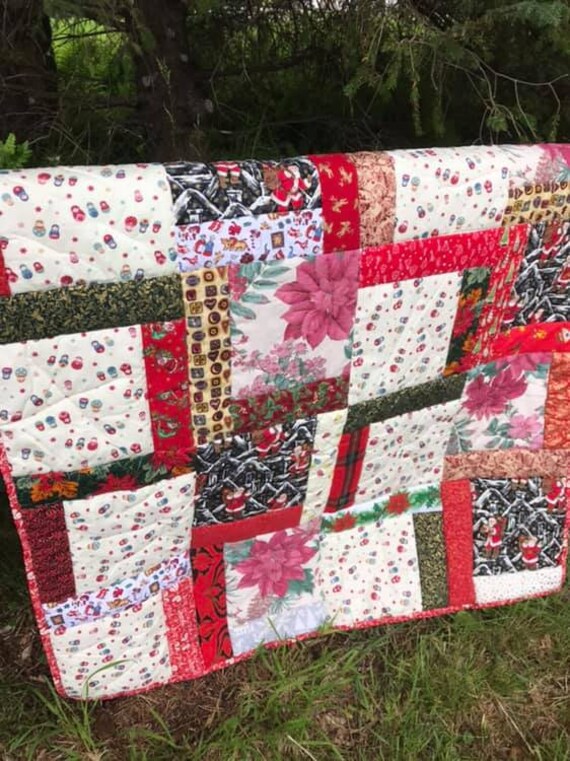 handmade patchwork quilt