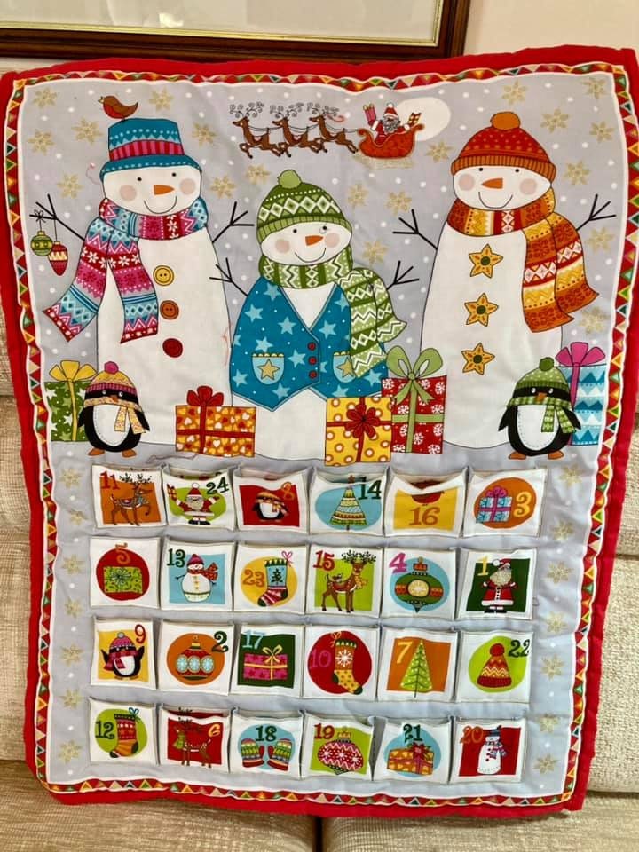 Reusable plastic free advent calendar with 24 fillable Etsy