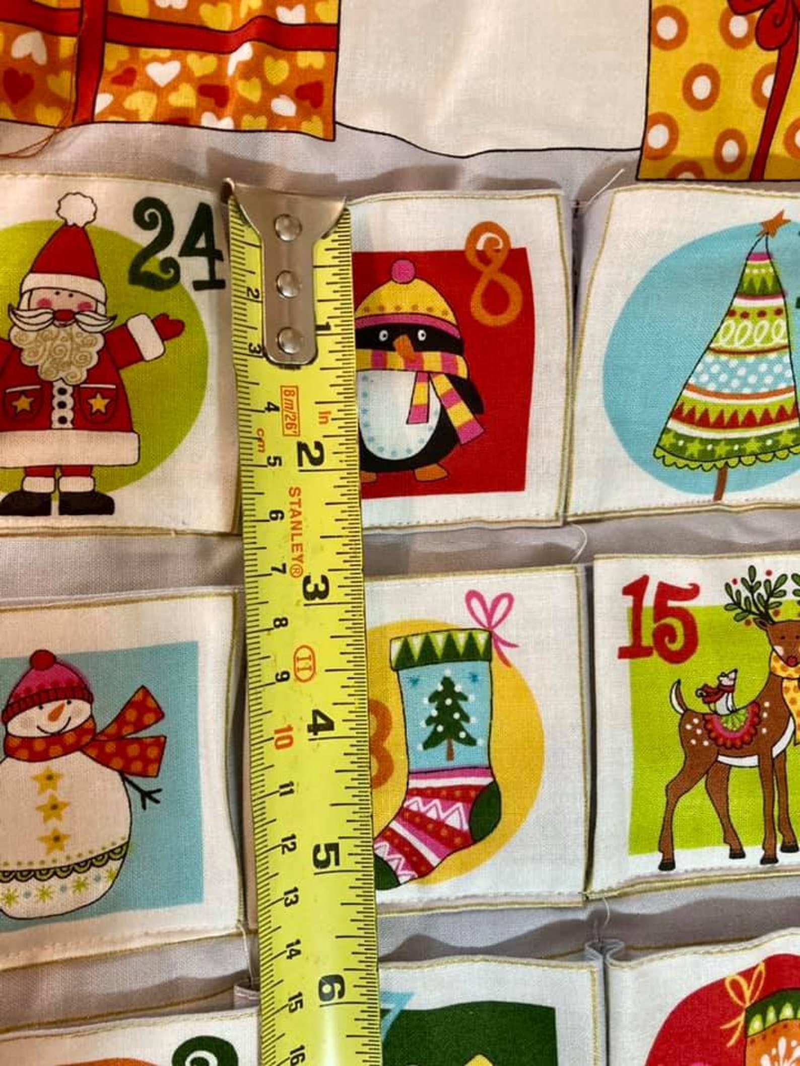 Reusable plastic free advent calendar with 24 fillable Etsy