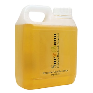 Suezbana Liquid Castile Soap Organic 1Kg