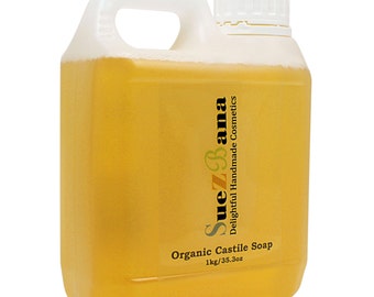 Suezbana Liquid Castile Soap Organic 1Kg