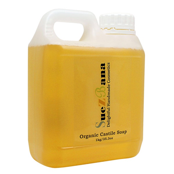 Suezbana Liquid Castile Soap Organic 1Kg