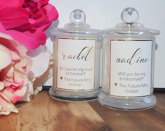 personalised candles etsy