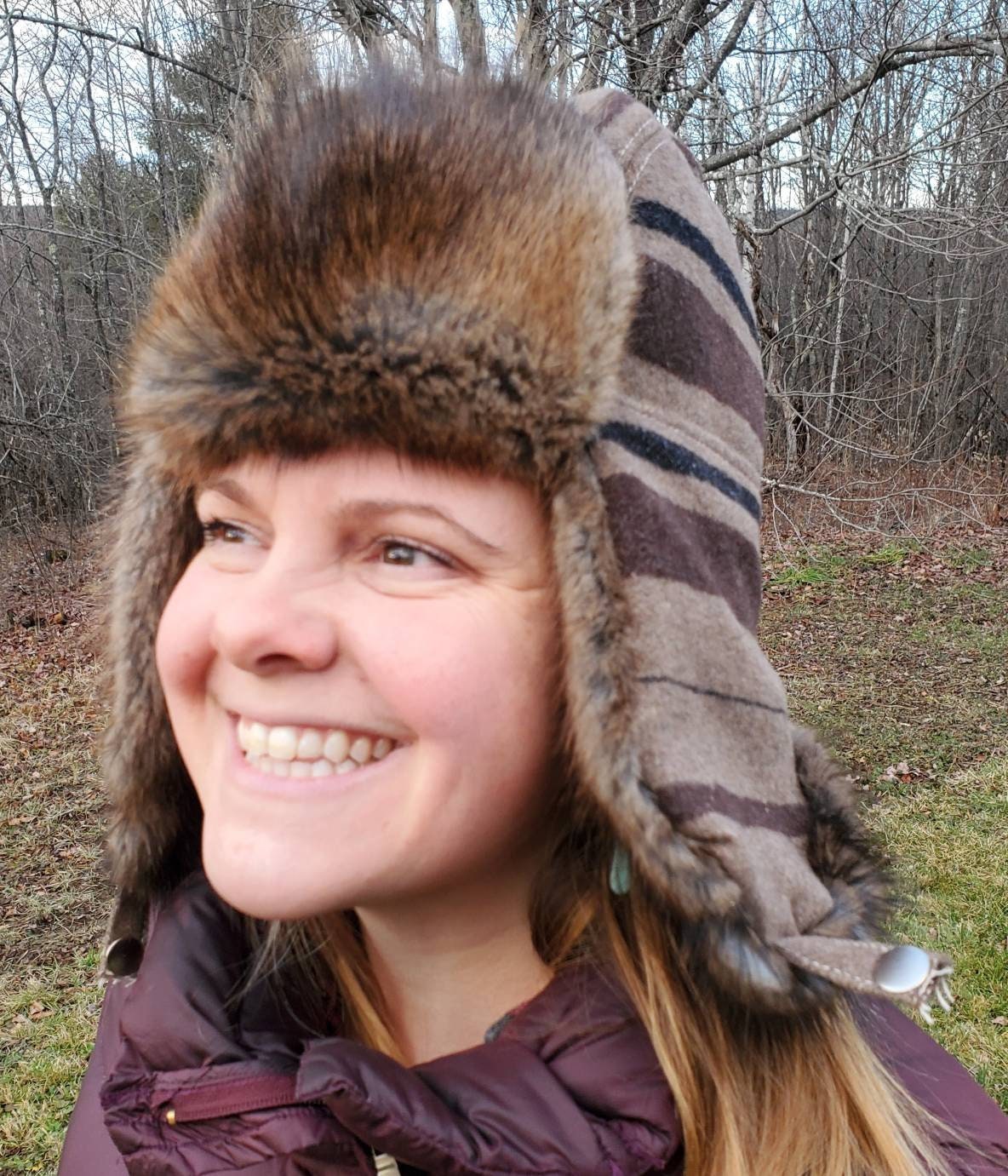 Real Muskrat Fur Ushanka Bomber Hat Real Muskrat Fur Ushanka Bomber Hat