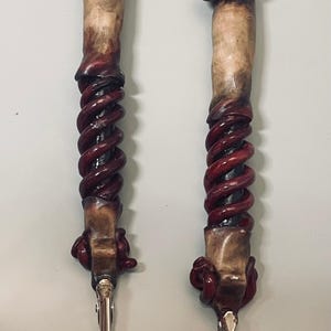 Totenlichter: Twist | Stab-Clip | Krokoklemme | Geldautomat Kartenclip | Armband Helfer | Helfer Clip | Mehrzweckclip