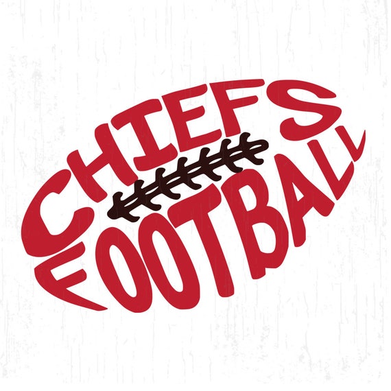 Download chiefs footballchiefs svgfootball laces svgfootball | Etsy