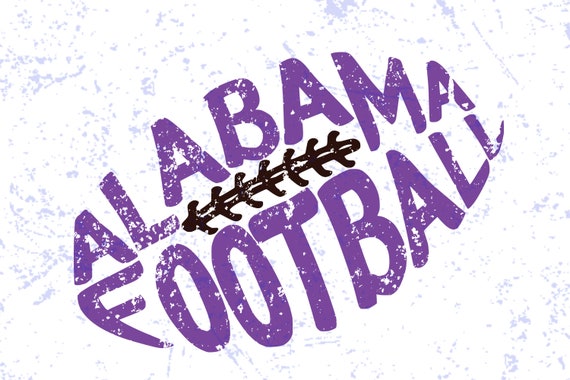 Alabama Football Roll Tide Crimson Tidefootballcollege Team Svgdxfpng For Use With Silhouette Studio And Cricut Design Space
