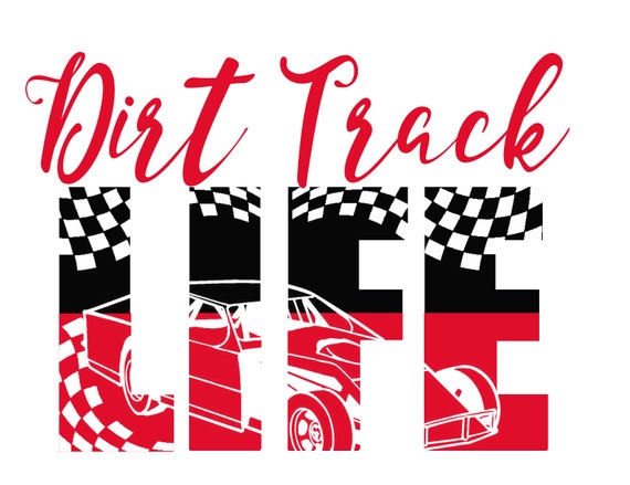 Download Dirt Track Life Track Track svgDirt bike bike svg car | Etsy