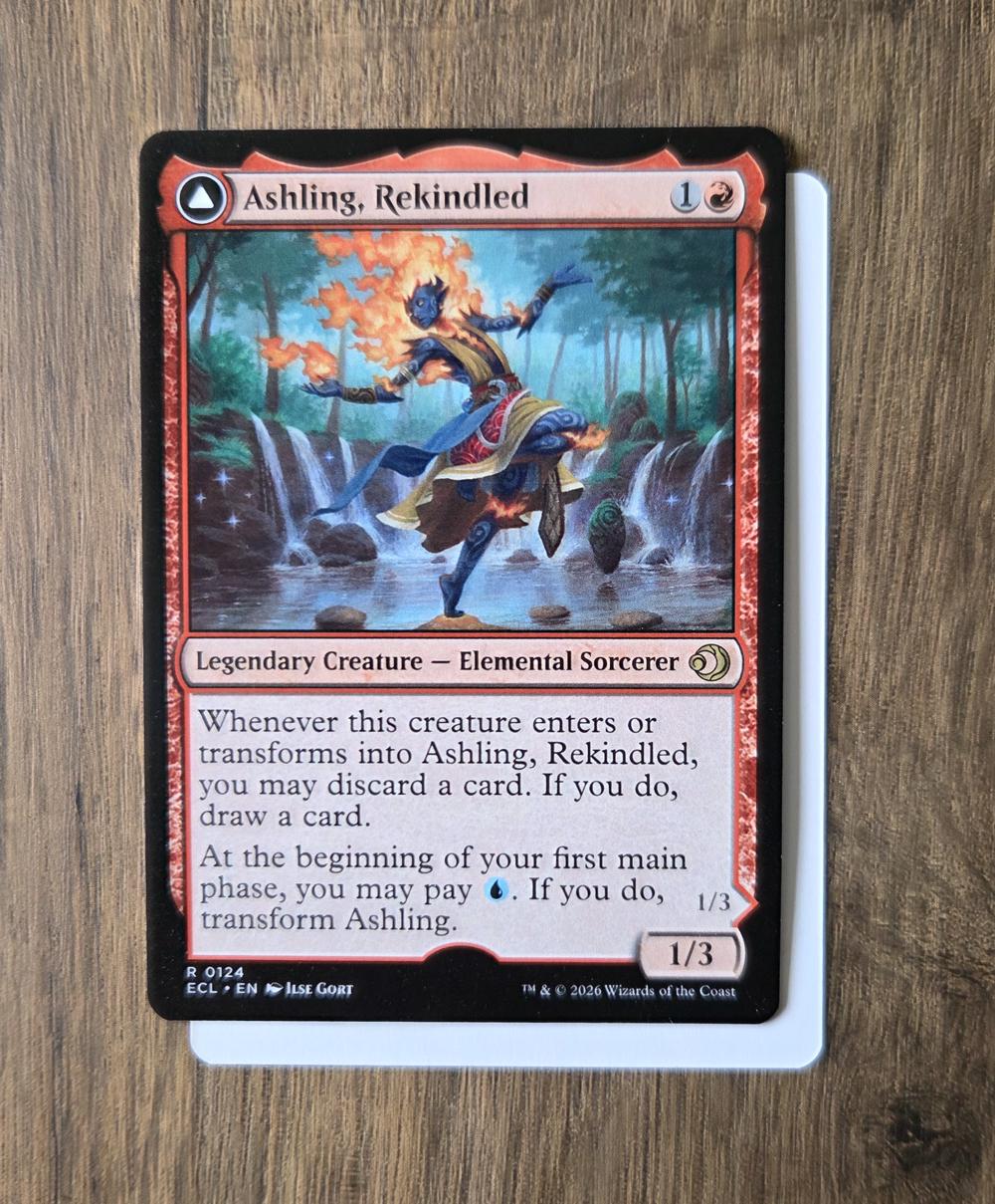 all ashling cards mtg Ashling, the Limitless [1] [Borderless] [Lorwyn Eclipsed: Commander] [Foil]  – Face to Face Games main image 1