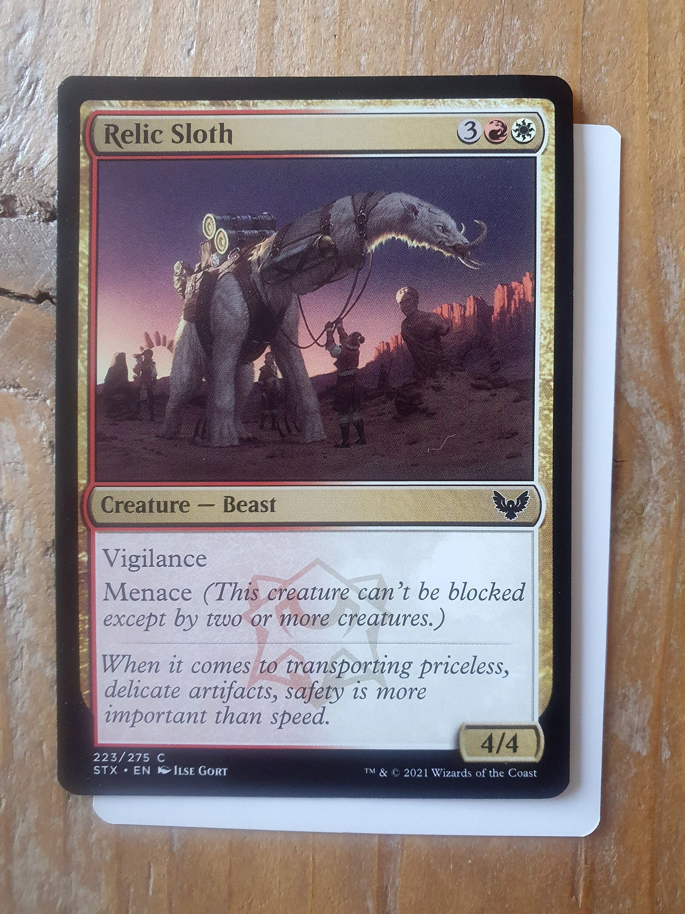 mtg sloth cards HTTYYTRYT for Playmat Non-Slip Rubber Play Mat with Storage Bag Combination, Ideal for Card Game Lovers TCG Play Mat, Flower : Toys & Games exile up to one target card from a graveyard. Spoiler Spotlight Fallout: Lumbering Megasloth