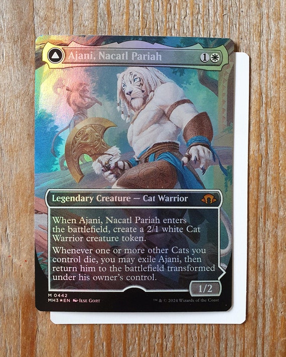 Ajani, Nacatl Pariah FOIL AP - Etsy