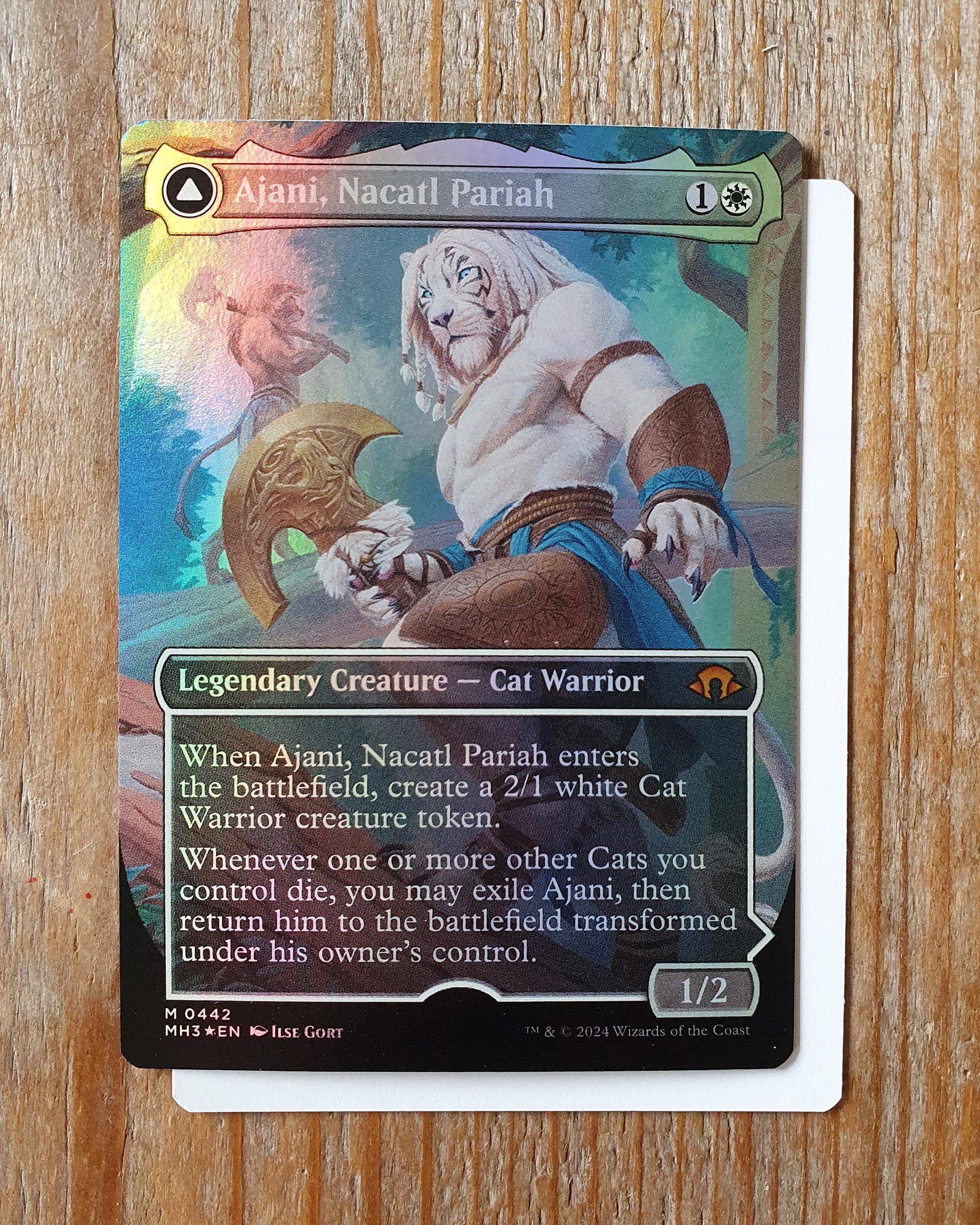 Ajani, Nacatl Pariah FOIL AP - Etsy