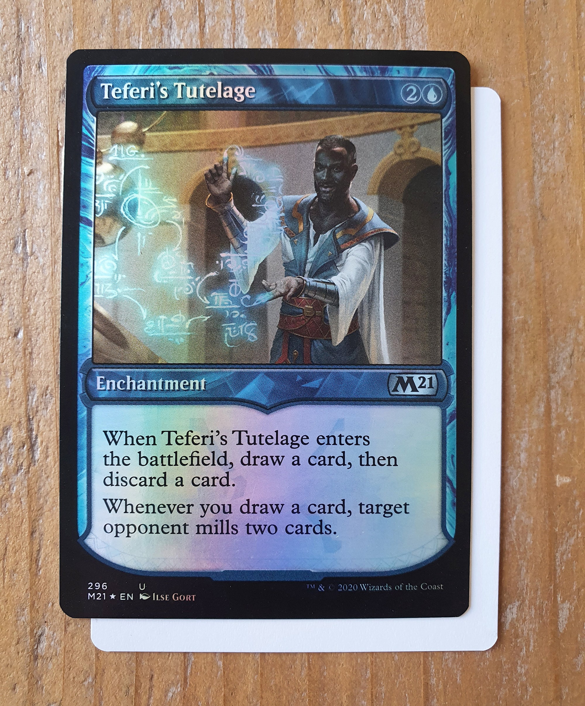 Teferi's Tutelage Showcase FOIL AP | Etsy