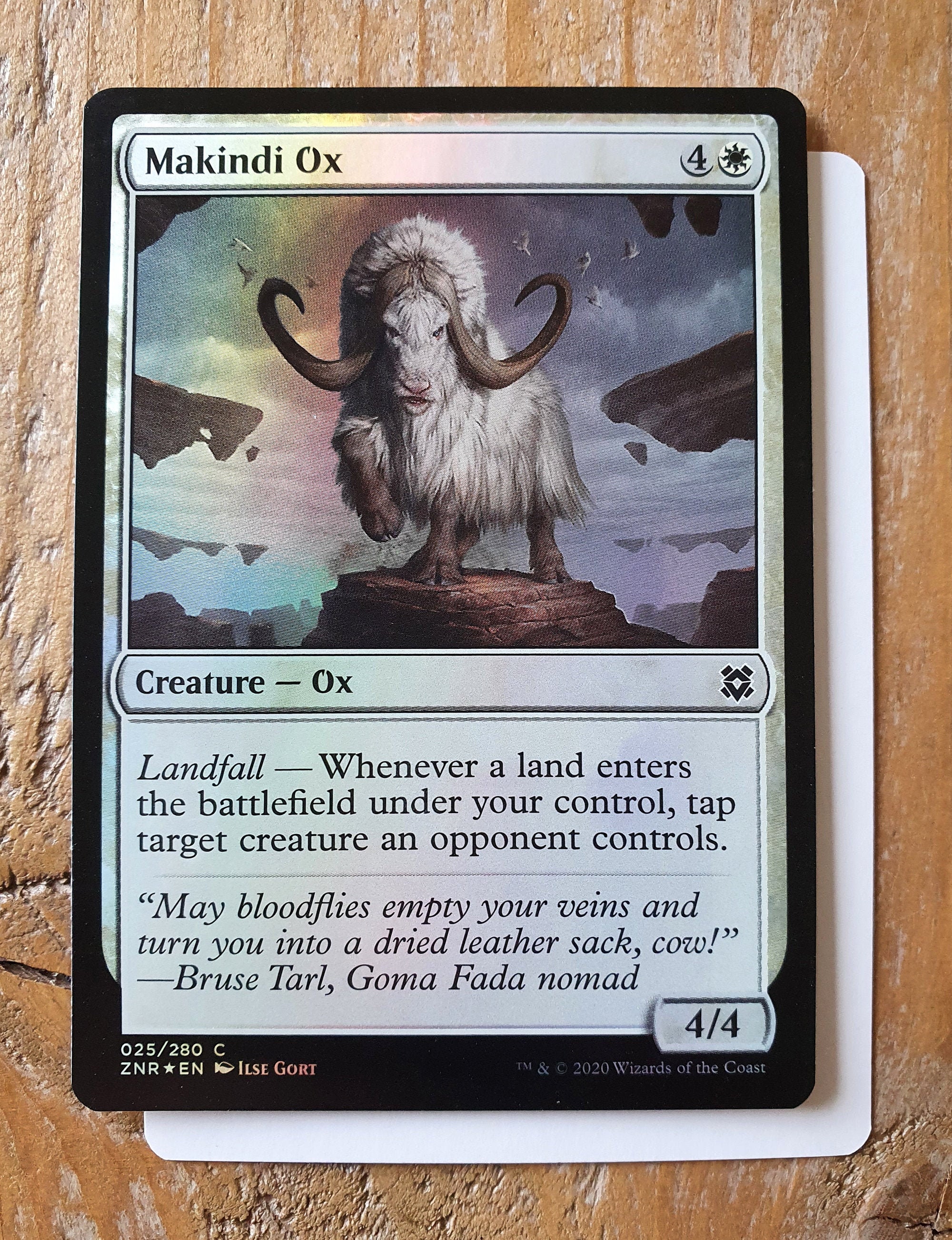 mtg ox cards Restless Bivouac (Borderless Alternate Art) [Wilds of Eldraine] main image 1
