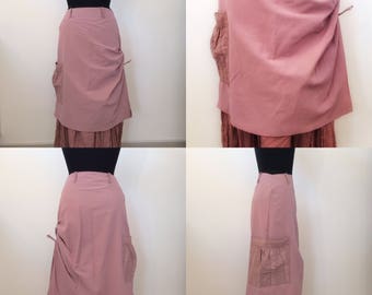 Vintage skirt, long skirt, maxi skirt, boho skirt, high waist skirt, skirt