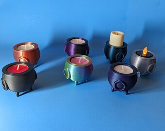 Cauldron Tealight Holder