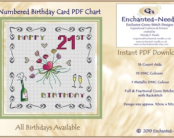 Cross Stitch 21st Etsy