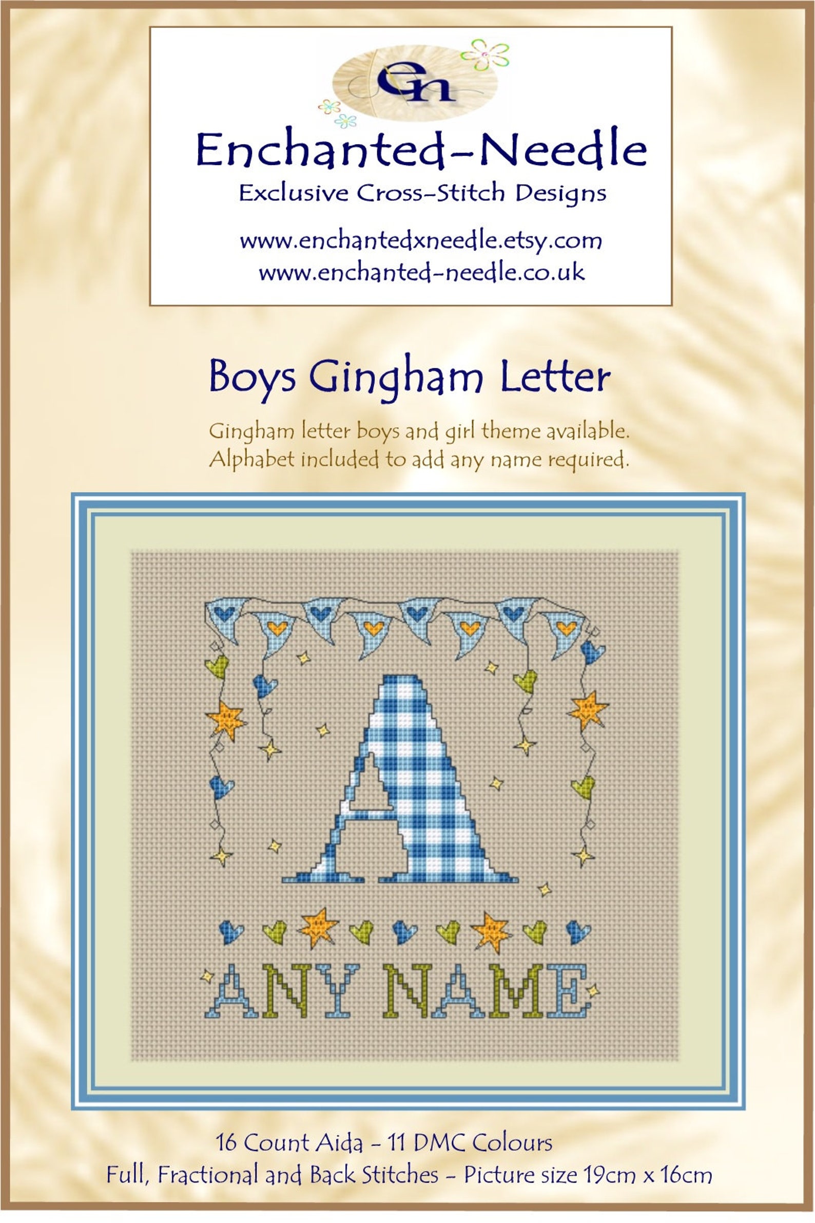 Boys Letter J Monogram // Cross stitch Letter J // Etsy