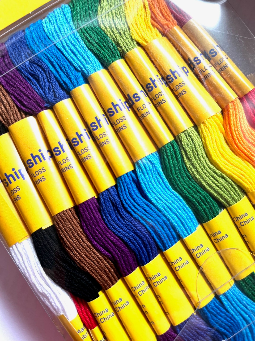 DMC Thread Pack // DMC Threads 36 Divisible Primary Colours Skein Pack ...