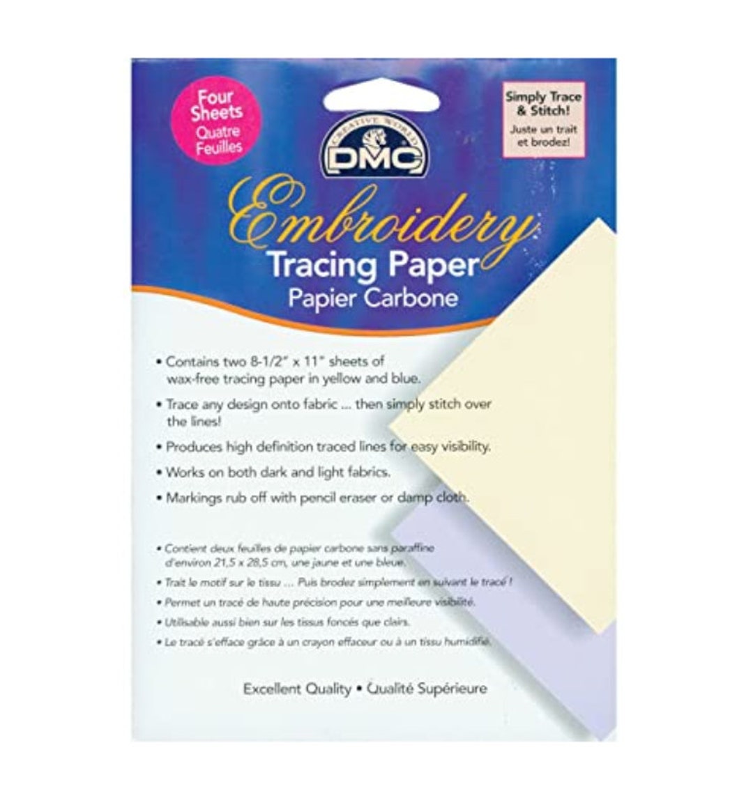 DMC Transfer Paper // Embroidery Tracing Paper // Pattern Paper // DMC