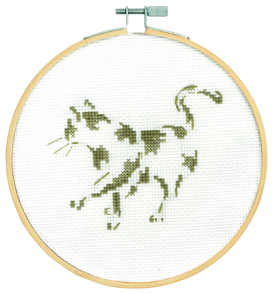 DMC Cats / Cat Cross Stitch Kit // Cross Stitch Animal Sketch // DMC