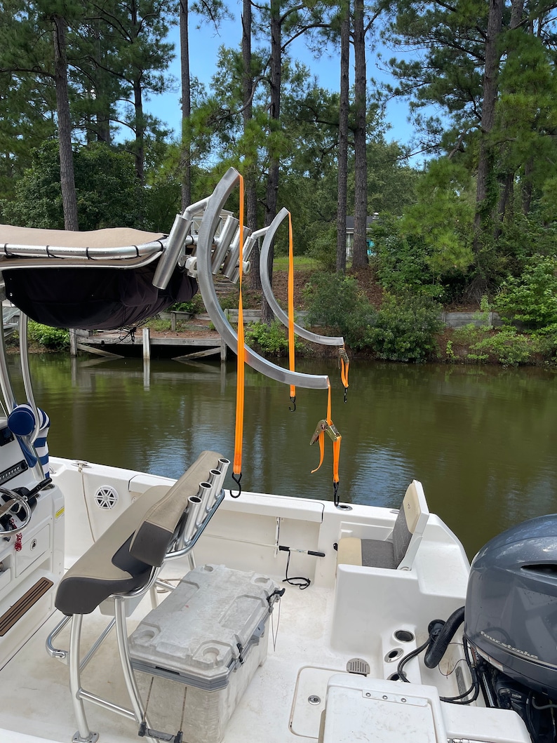 TheBarnofAllTrades Floating Water Mat Storage Rack