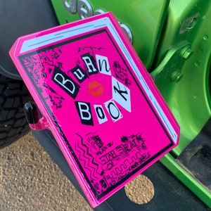 Pair of Burn Book Foot pegs