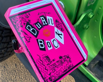 Pair of Burn Book Foot pegs