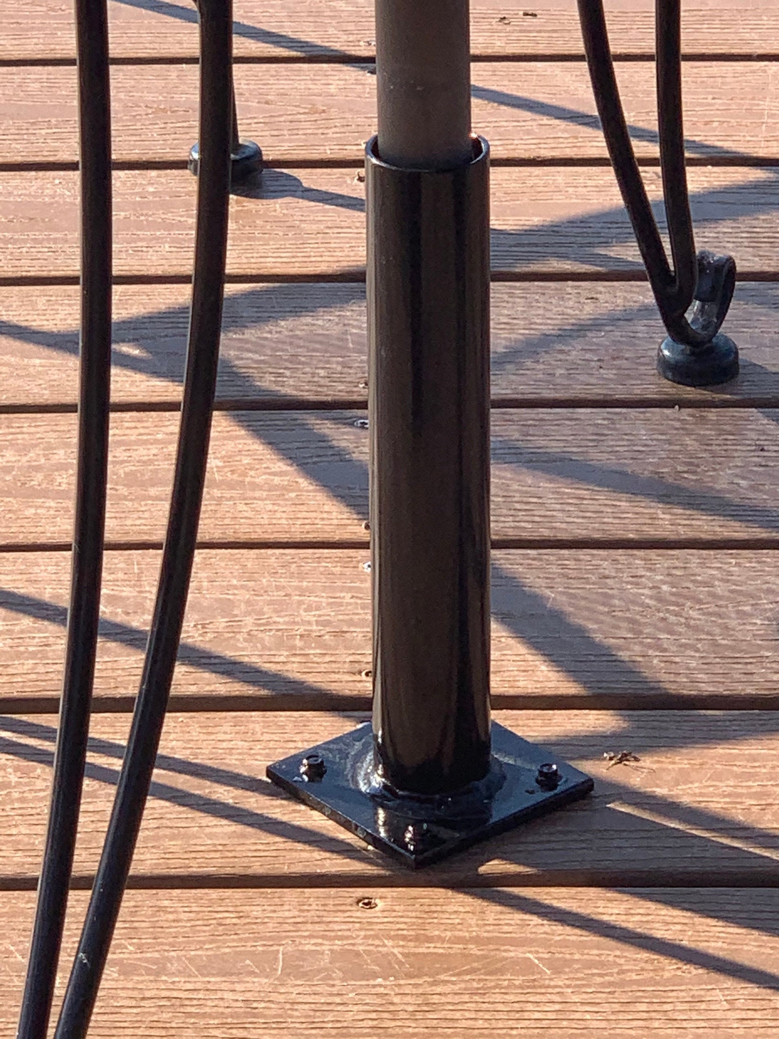 Bolt Down Wind Proof Umbrella Base/Stand/Holder in your color Etsy.de