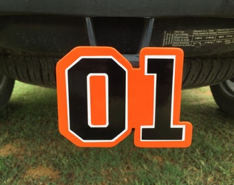 Dukes of Hazzard  Famous 01 receiver Hitch Cover